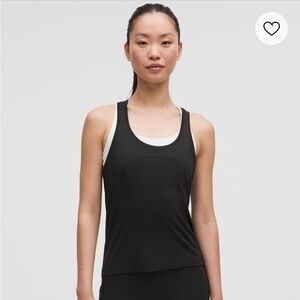 Lululemon Black Racerback Tank Top (Race Length)